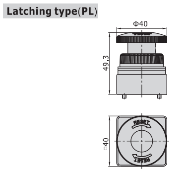 CM3PL05 AIRTAC MANUAL VALVES, CM3 SERIES LATCHING TYPE COMPACT 3 WAY 2 POSITION N.C, M5 PORTS